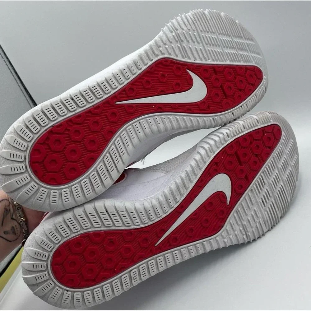 Nike Zoom Hyperace 2 Volleyball Shoes White‎ Red Men's Size 14 AO2996-116